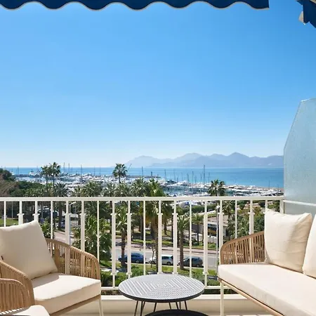 Les Dunes 3 Beds Croisette Beaches Sea View With Parking Κάννες