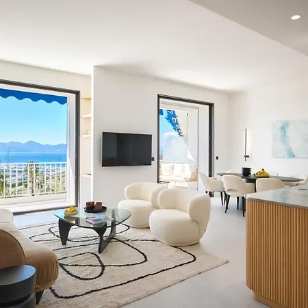 Les Dunes 3 Beds Croisette Beaches Sea View With Parking * Cannes