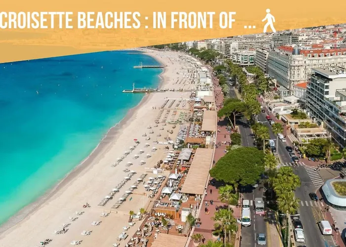Les Dunes 3 Beds Croisette Beaches Sea View *
